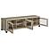 Sachin 3-piece 79-inch TV Entertainment Center Antique Pine by Coaster