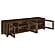 Sachin 4-Door Engineered Wood 79-inch TV Stand Dark Pine by Coaster