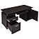 Tracy 2-drawer Computer Desk Cappuccino by Coaster