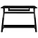 Mallet Computer Desk w/Bottom Shelf Black by Coaster
