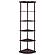 Bonwick 5-shelf Corner Bookshelf Cappuccino by Coaster