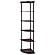 Bonwick 5-shelf Corner Bookshelf Cappuccino by Coaster
