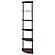 Bonwick 5-shelf Corner Bookshelf Cappuccino by Coaster