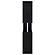 Hoover 5-tier Bookcase Black and Chrome by Coaster