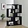 Hoover 5-tier Bookcase Black and Chrome by Coaster