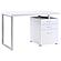 Brennan 3-drawer Office Desk White by Coaster