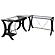 Monterey 3-piece L-shaped Computer Desk Set Cappuccino by Coaster