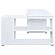 Yvette L-shape Office Desk White by Coaster