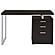 Brennan 3-drawer Office Desk Cappuccino by Coaster