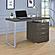 Brennan 3-drawer Office Desk Weathered Grey by Coaster