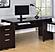 Skeena Computer Desk w/Keyboard Drawer Cappuccino by Coaster