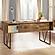 Analiese 4-drawer Writing Desk Antique Nutmeg by Coaster