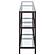 Kate 2-tier Bookcase Black Nickel by Coaster