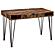 Olvera 1-drawer Writing Desk Antique Nutmeg and Dark Bronze by Coaster