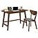 Karri 2-piece Writing Desk Set Walnut by Coaster