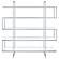 Elmer 5-shelf Bookcase Chrome and Clear by Coaster