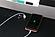 Jessie 47-inch Writing Desk w/Whiteboard and USB Black by Coaster