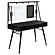 Jessie 47-inch Writing Desk w/Whiteboard and USB Black by Coaster