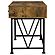 Analiese 3-drawer Writing Desk Antique Nutmeg and Black by Coaster