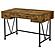 Analiese 2-piece 3-drawer Writing Desk Set Antique Nutmeg and Black by Coaster