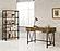 Analiese 4-shelf Bookcase Antique Nutmeg by Coaster