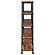 Analiese 4-shelf Open Bookcase Antique Nutmeg by Coaster