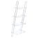 Amaturo 4-shelf Ladder Bookcase Clear by Coaster