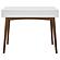 Bradenton 1-drawer Writing Desk White and Walnut by Coaster