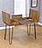Sheeran Writing Desk w/4 Hidden Storages Rustic Amber by Coaster