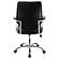 Chase High Back Office Chair Black and Chrome by Coaster