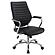 Chase High Back Office Chair Black and Chrome by Coaster