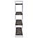 Grimma 4-shelf Bookcase Rustic Grey Herringbone by Coaster