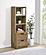 Westpark 3-Shelf Bookcase USB and Lockable Drawer Mango by Coaster
