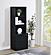 Westpark 3-Shelf Bookcase USB and Lockable Drawer Black by Coaster