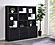 Westpark 3-Shelf Bookcase USB and Lockable Drawer Black by Coaster