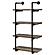 Elmcrest 24-inch Wall Shelf Black and Rustic Oak by Coaster
