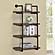 Elmcrest 24-inch Wall Shelf Black and Rustic Oak by Coaster