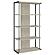 Loomis 4-shelf Bookcase Whitewashed Grey by Coaster