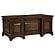 Hartshill Executive Desk w/File Cabinets Burnished Oak by Coaster