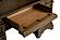 Hartshill Credenza w/Hutch Burnished Oak by Coaster