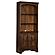 Hartshill Bookcase w/Cabinet Burnished Oak by Coaster