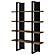 Danbrook Bookcase w/4 Full-length Shelves by Coaster