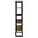 Danbrook Bookcase w/4 Full-length Shelves by Coaster