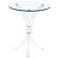 Laning Round Accent Table Clear by Coaster