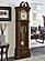 Cedric Grandfather Clock w/Chime Golden Brown by Coaster