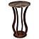 Elton Round Marble Top Accent Table Brown by Coaster