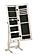 Batista Jewelry Cheval Mirror w/Drawers White by Coaster