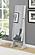 Yvonne Storage Jewelry Cheval Mirror Grey by Coaster