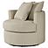 Debbie Upholstered Swivel Accent Chair Camel by Coaster
