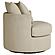 Debbie Upholstered Swivel Accent Chair Camel by Coaster